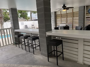 Terrace/patio - Grand Ocean Getaway 2 ,Ocean Views, Private Pool! (North Myrtle Beach)