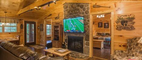 Älytelevisio, takka