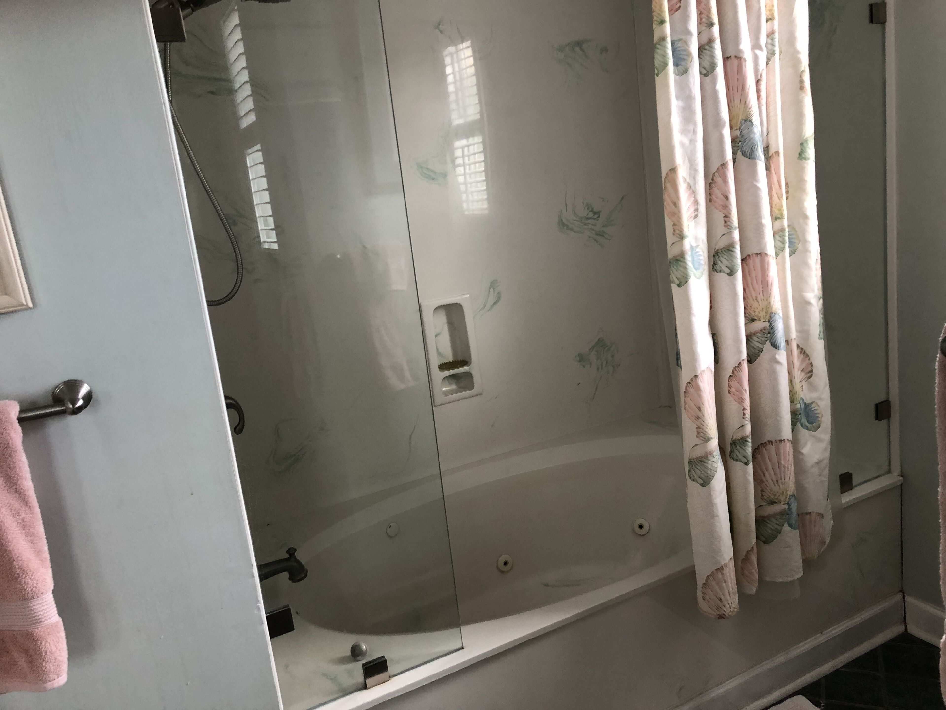 Jacuzzi tub/shower 