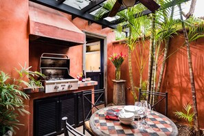 Outdoor dining - For over 10 years one of Playa Langosta's top rated Villas.  Find out why. (Tamarindo)