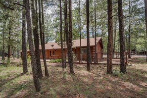 Exterior - COZY CABIN IN COUNTRY CLUB WITH FOREST VIEWS-PETS WELCOME! (Pinetop)
