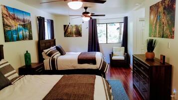 1 bedroom, iron/ironing board, free WiFi, bed sheets