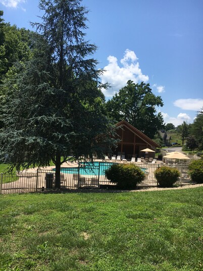 Cabin Sleeps 8 w/ 2 King Suites, Theater/Hot Tub/Pool Table, Small Dog Friendly!