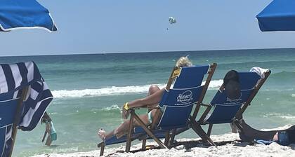 Directamente en la playa