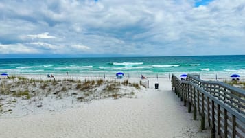 Aan het strand