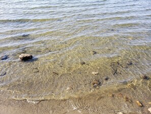Sun-loungers, beach towels