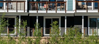   Amazing Town Home Right on San Juan River, Big Views, Near Town, Central A/C