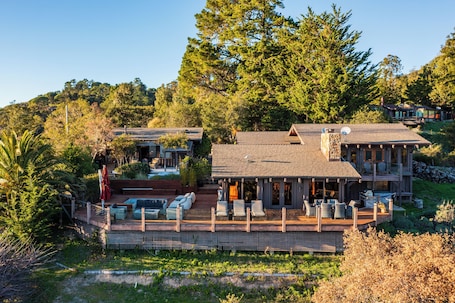 Exterior. Premium Central Big Sur location, pool & spa, spectacular south views, 5 acres