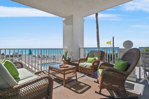 Property grounds - EXQUISITE, private beach, Gorgeous balcony on Gulf, VIEWS (Santa Rosa Beach)