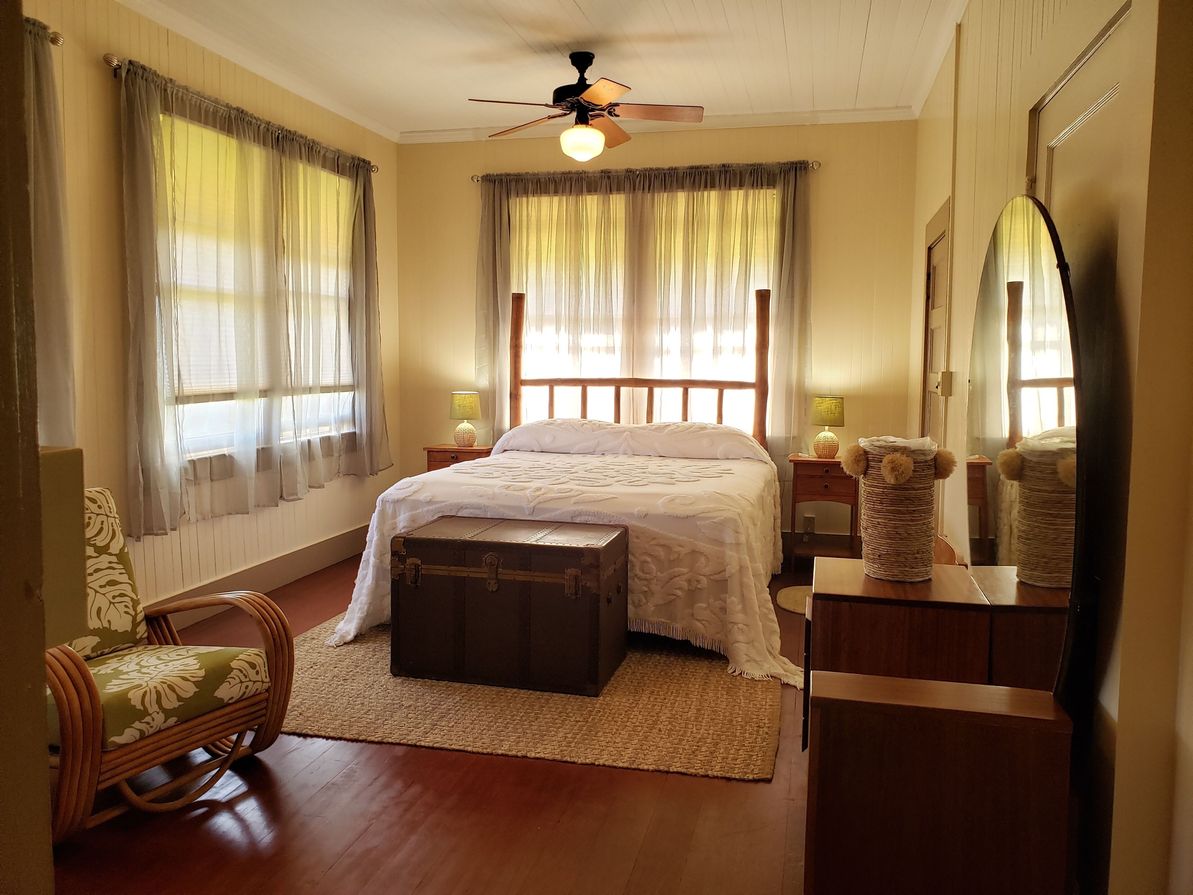 2 bedrooms, desk, free WiFi, bed sheets