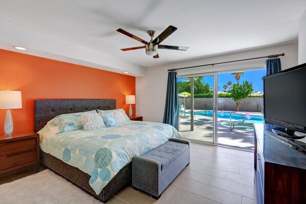 3 habitaciones, tabla de planchar con plancha, wifi y ropa de cama 