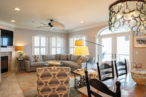 Flat-screen TV, fireplace, DVD player, books - Gulf Front, Amazing Beach View, Top Rated.
Between Alys & Rosemary Beach.  (Rosemary Beach)