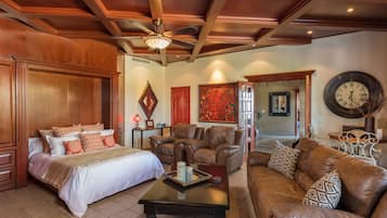 4 bedrooms, in-room safe, iron/ironing board, free WiFi
