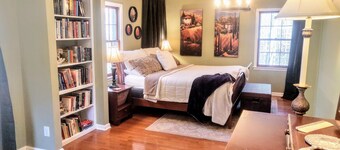 Strekk ut og slapp av! Wooded Milton hjem luksus apt 1900 sf m / 2 Executive suiter