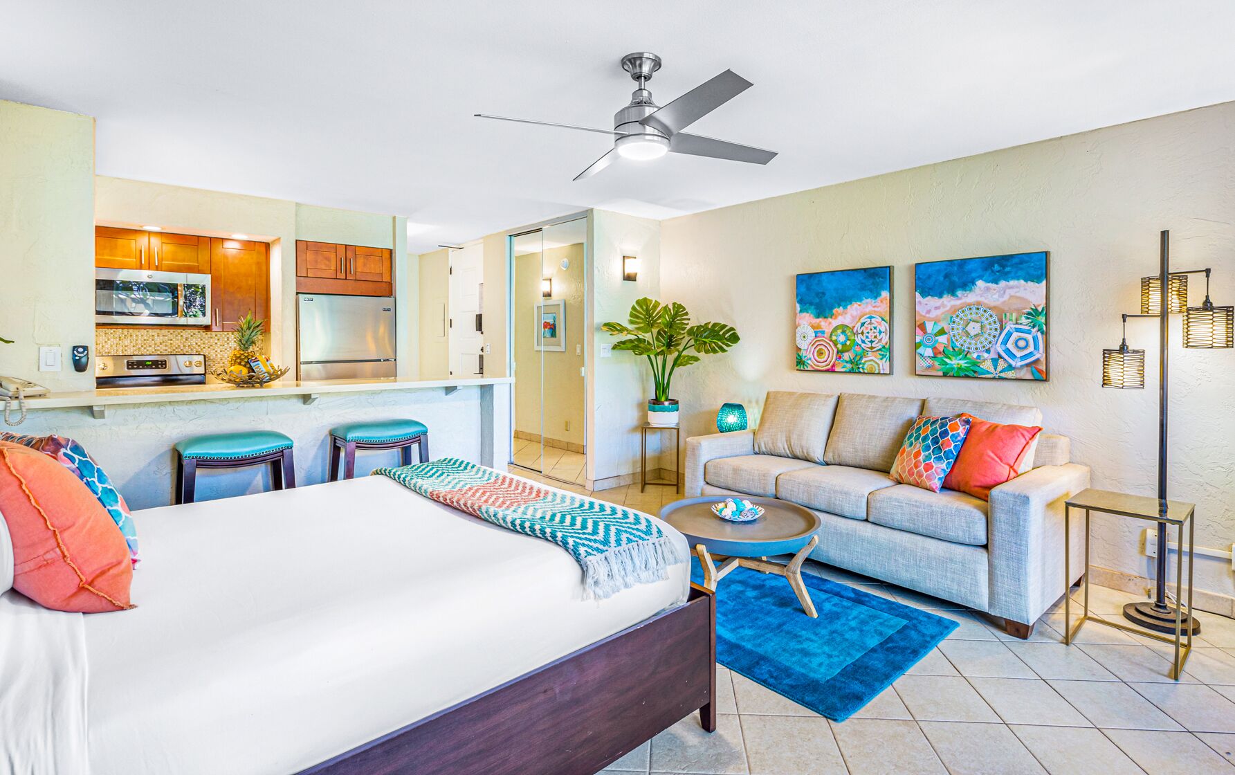 Iron/ironing board, WiFi, bed sheets