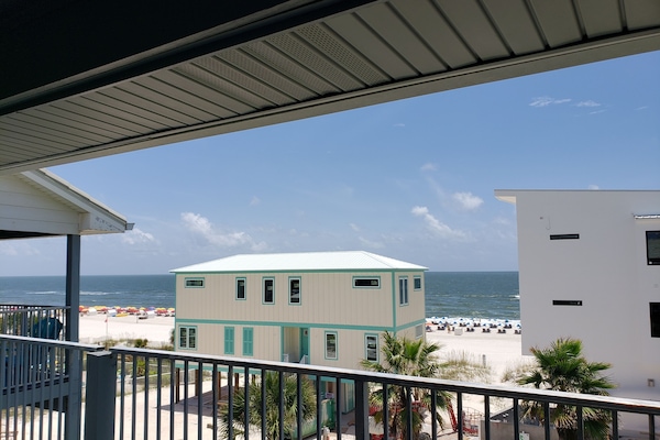 Beach view from the deck looking East