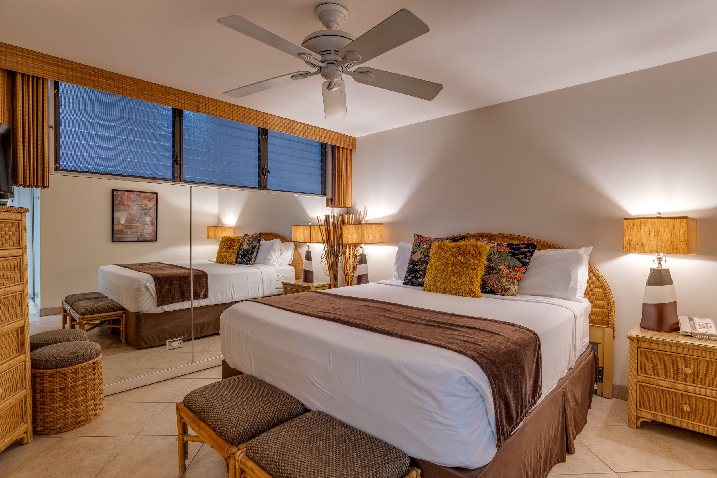 2 bedrooms, iron/ironing board, free WiFi, bed sheets