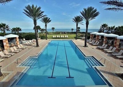 Spectacular Ocean/Golf Course view in the seaside community of Cinnamon Beach