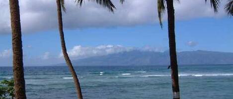 Plage, chaises longues, serviettes de plage