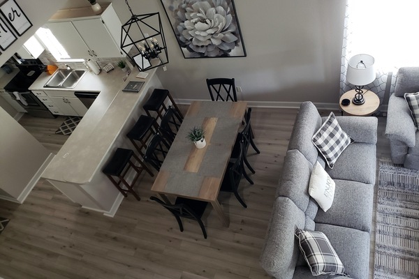 Open floor plan