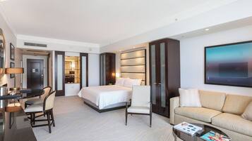 In-room safe, desk, iron/ironing board, travel crib