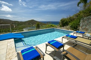 Pool - Miles Away, 2 BR 2.5 BA. The perfect private getaway for couples or families! (St. John)