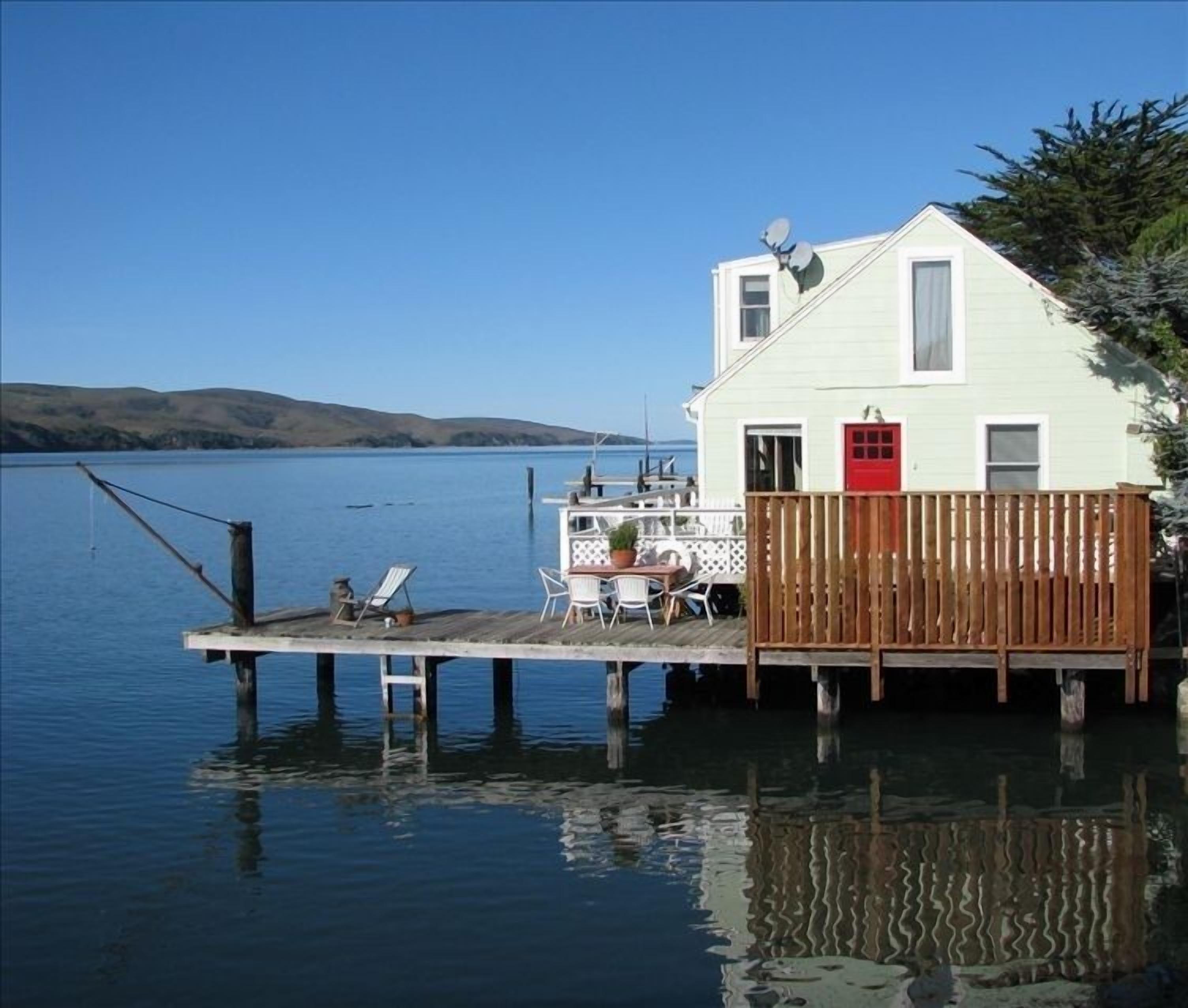 Amazing Point Reyes Cottage Sitting Directly on Tomales Bay.