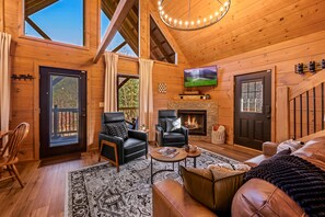 智能電視、壁爐、電子遊戲、DVD 播放機