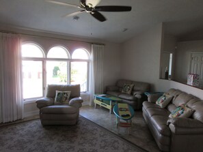 Smart TV, video games, DVD player, books