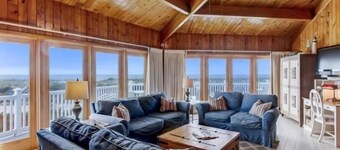 Vue sur l'océan dans ce chalet spacieux Retreat