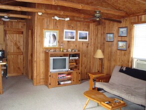 TV, DVD player