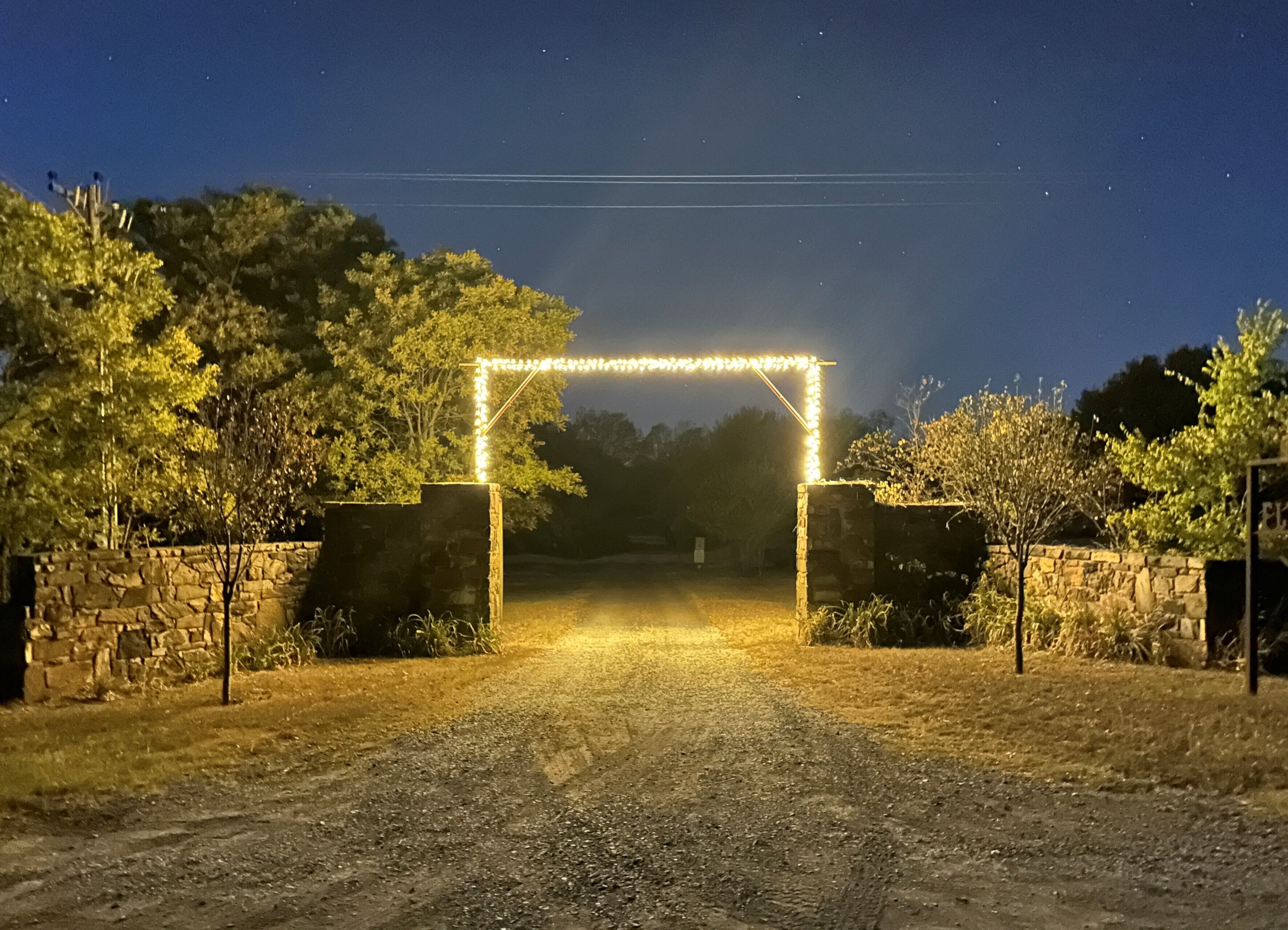 Enceinte de l’hébergement