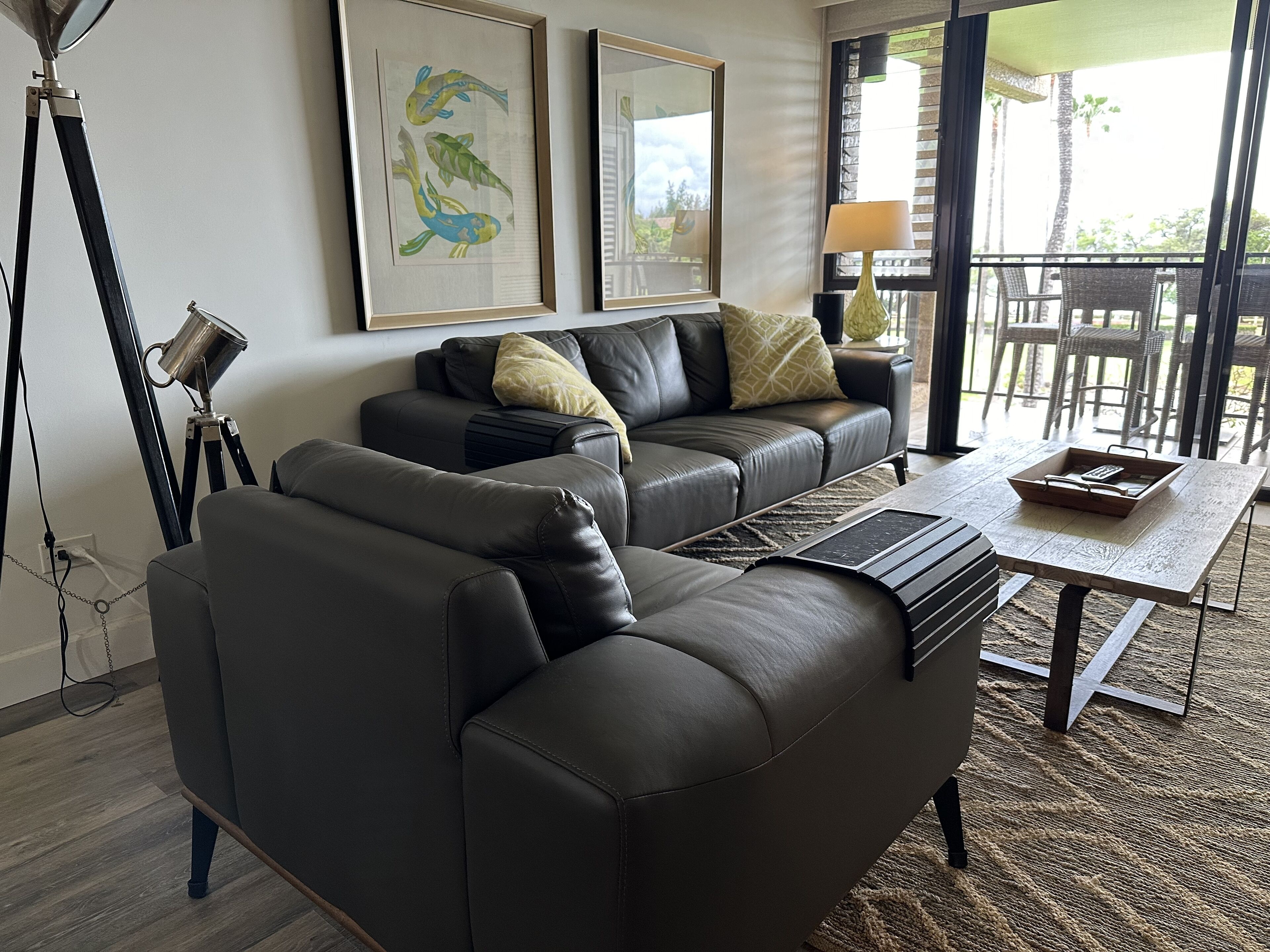 Smart-tv och en stereo