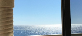 Located high enough to have a beautiful view, low enough to hear the waves!