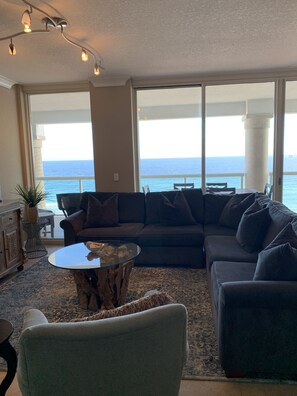 TV, DVD player, books, video library