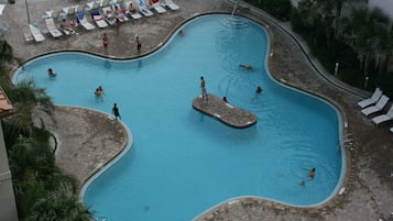 Indoor pool, a heated pool