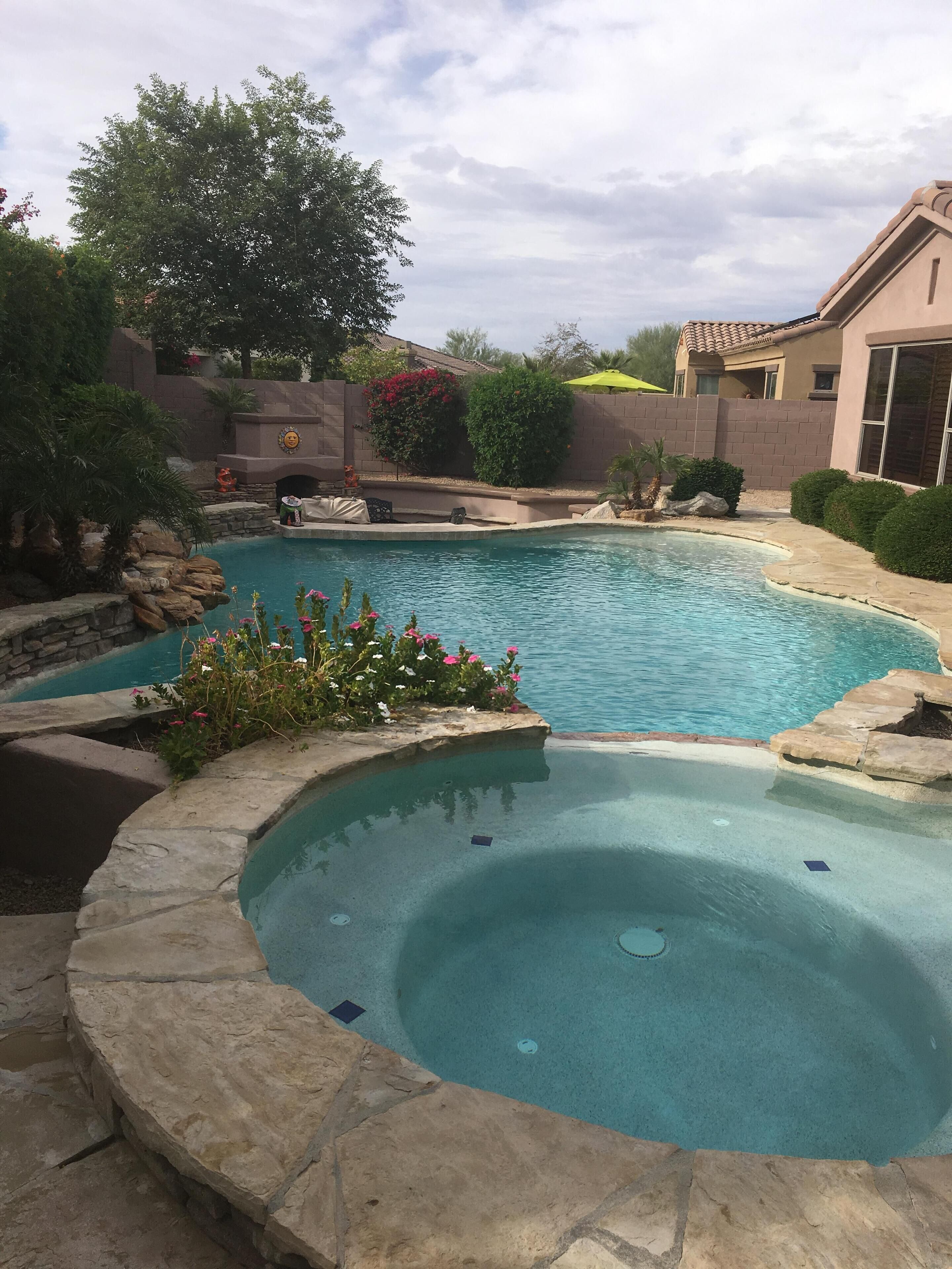 A Backyard Oasis ....