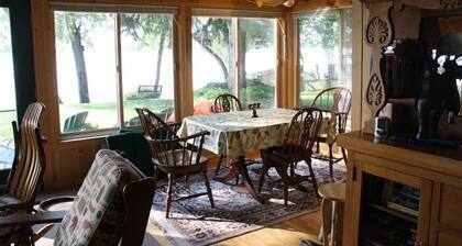 La mejor vista en el lago Leelanau, ofertas de fin de semana de color de otoño