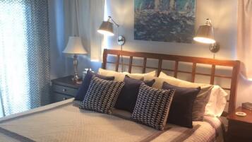 2 slaapkamers, een bureau, wifi