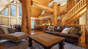 Télévision, cheminée, Netflix, services de streaming