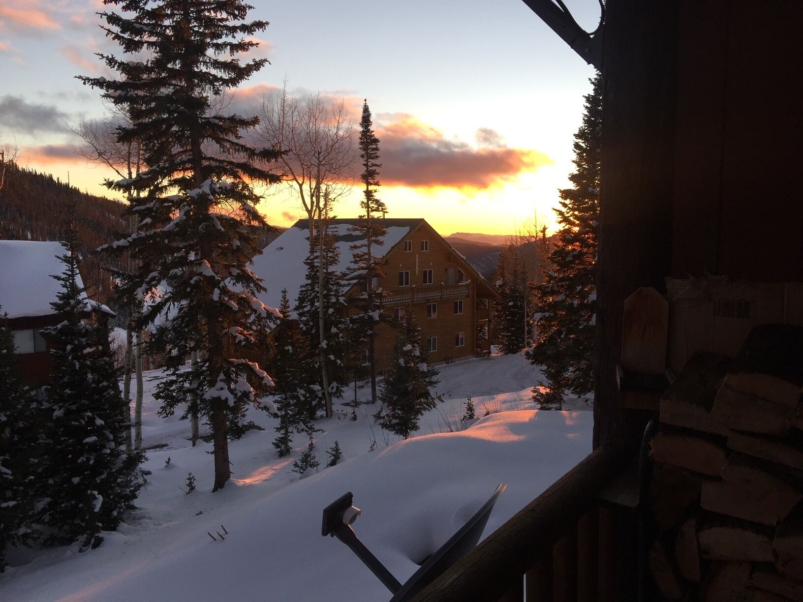 Sunset Down the Valley