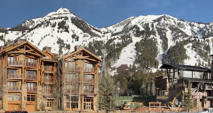 Teton Village Ski-In Ski-Out Crystal Springs Luxury Condominium Jackson Hole WY