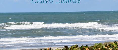 Playa privada, camastros y toallas de playa