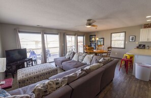 TV, video games, books, music library