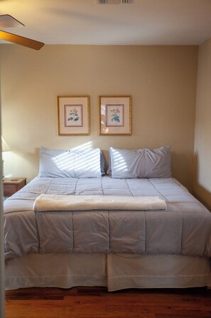 4 bedrooms, iron/ironing board, travel crib, free WiFi