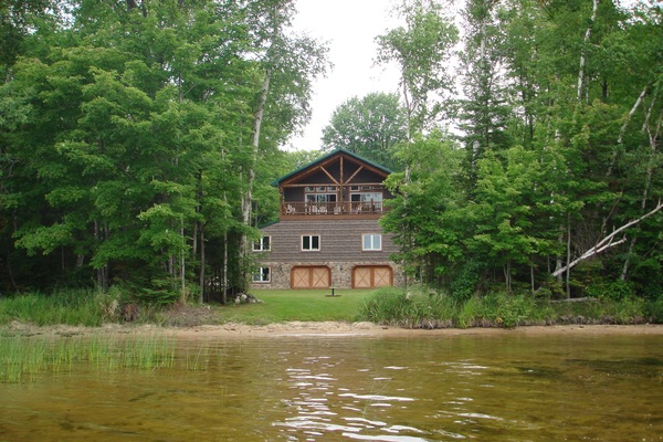 from the lake