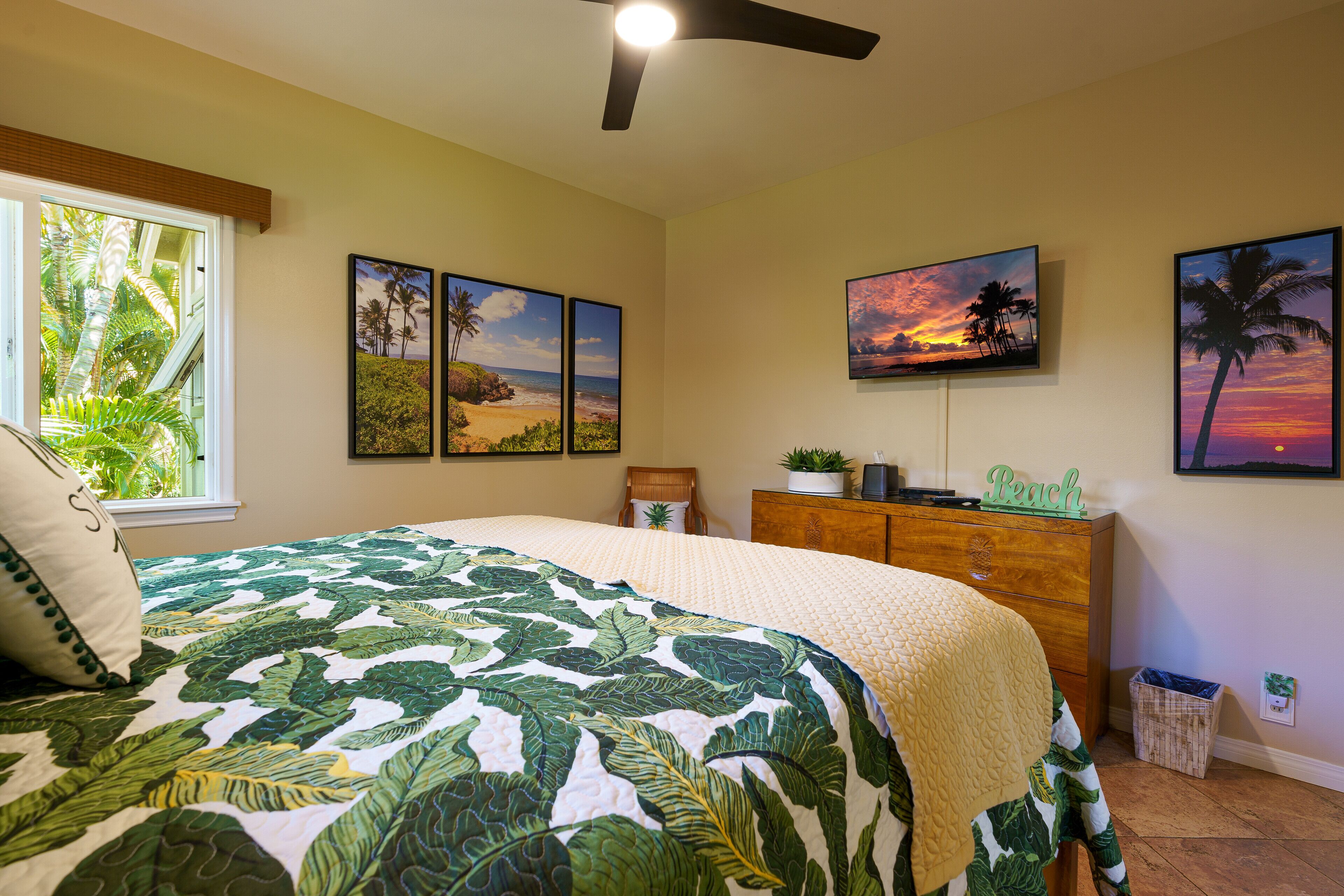 2 bedrooms, iron/ironing board, travel crib, WiFi