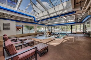 Indoor pool, outdoor pool