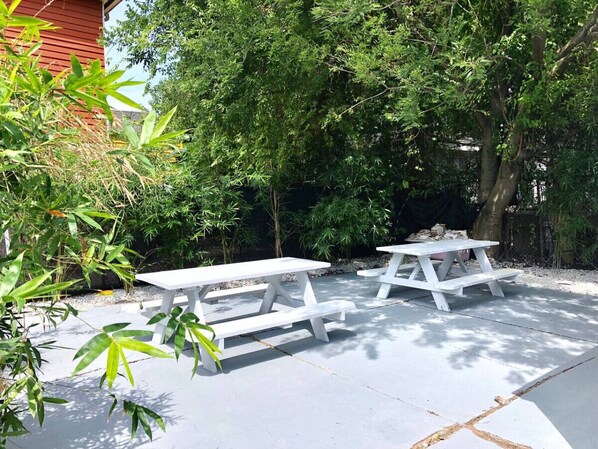 Restauration en plein air