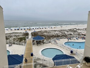 Outdoor pool, a heated pool - LOFT UNIT ON THE BEACH (Orange Beach)